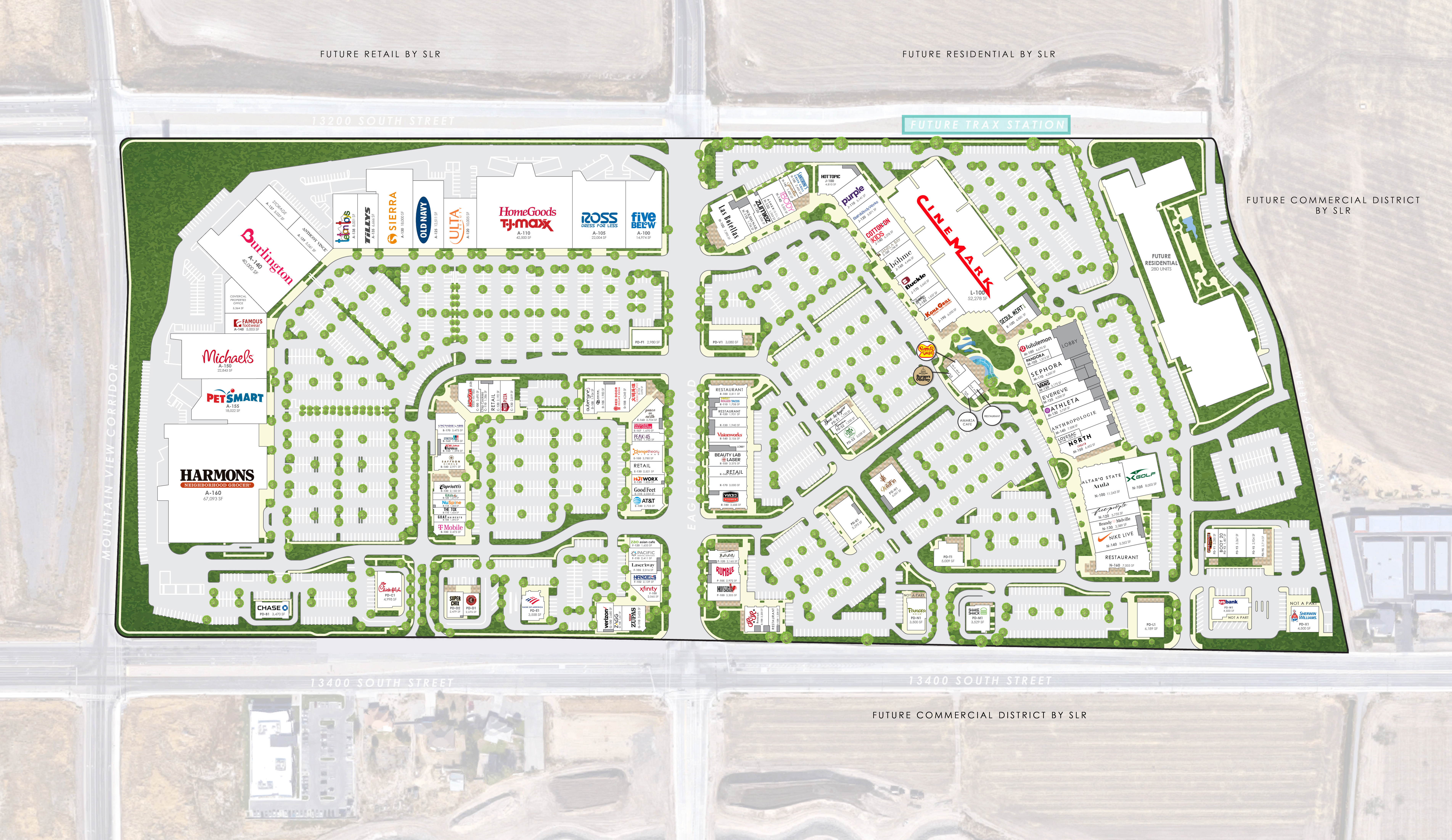Mountain View Village property map