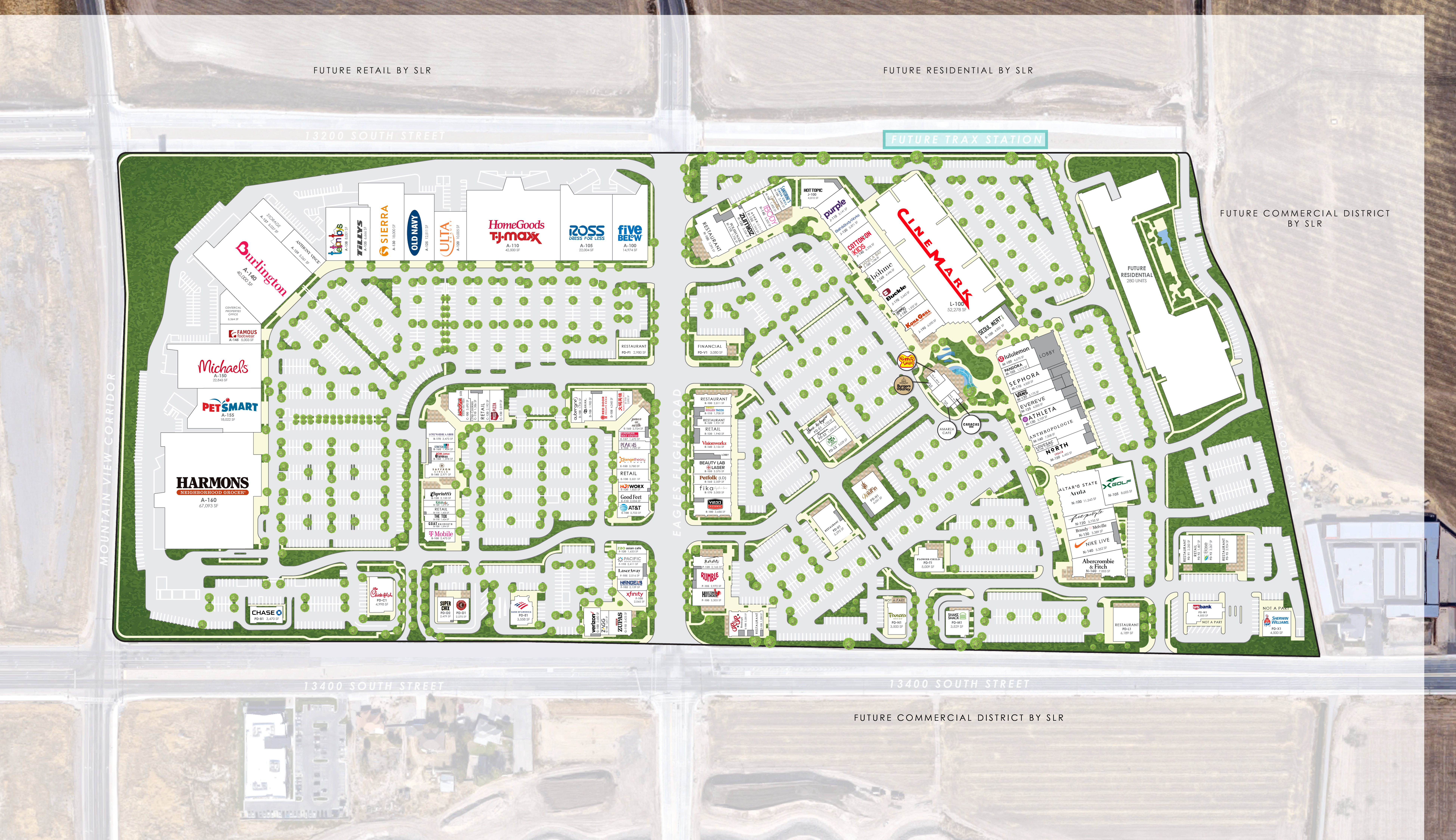 Mountain View Village property map