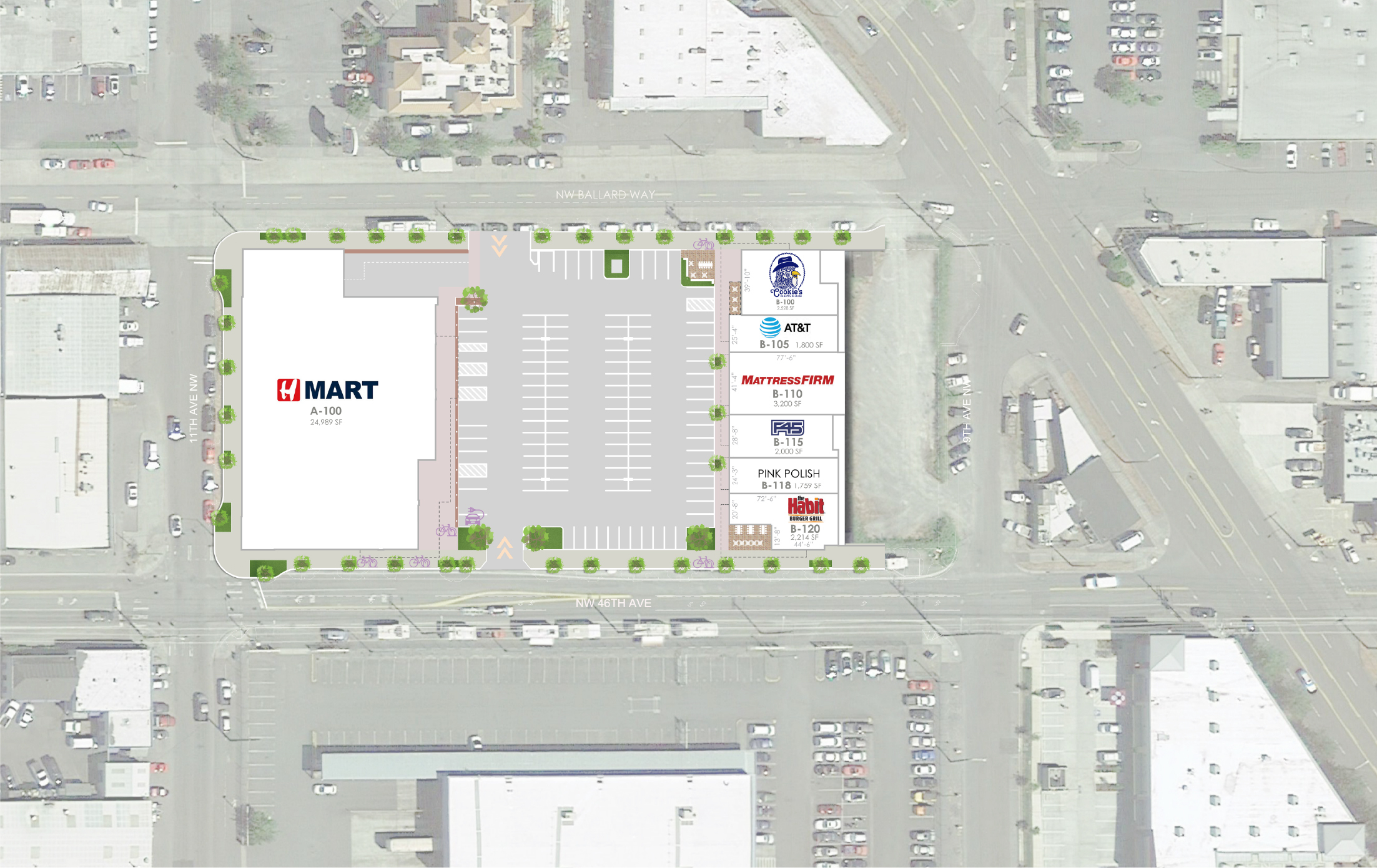 The Terminal at Ballard property map