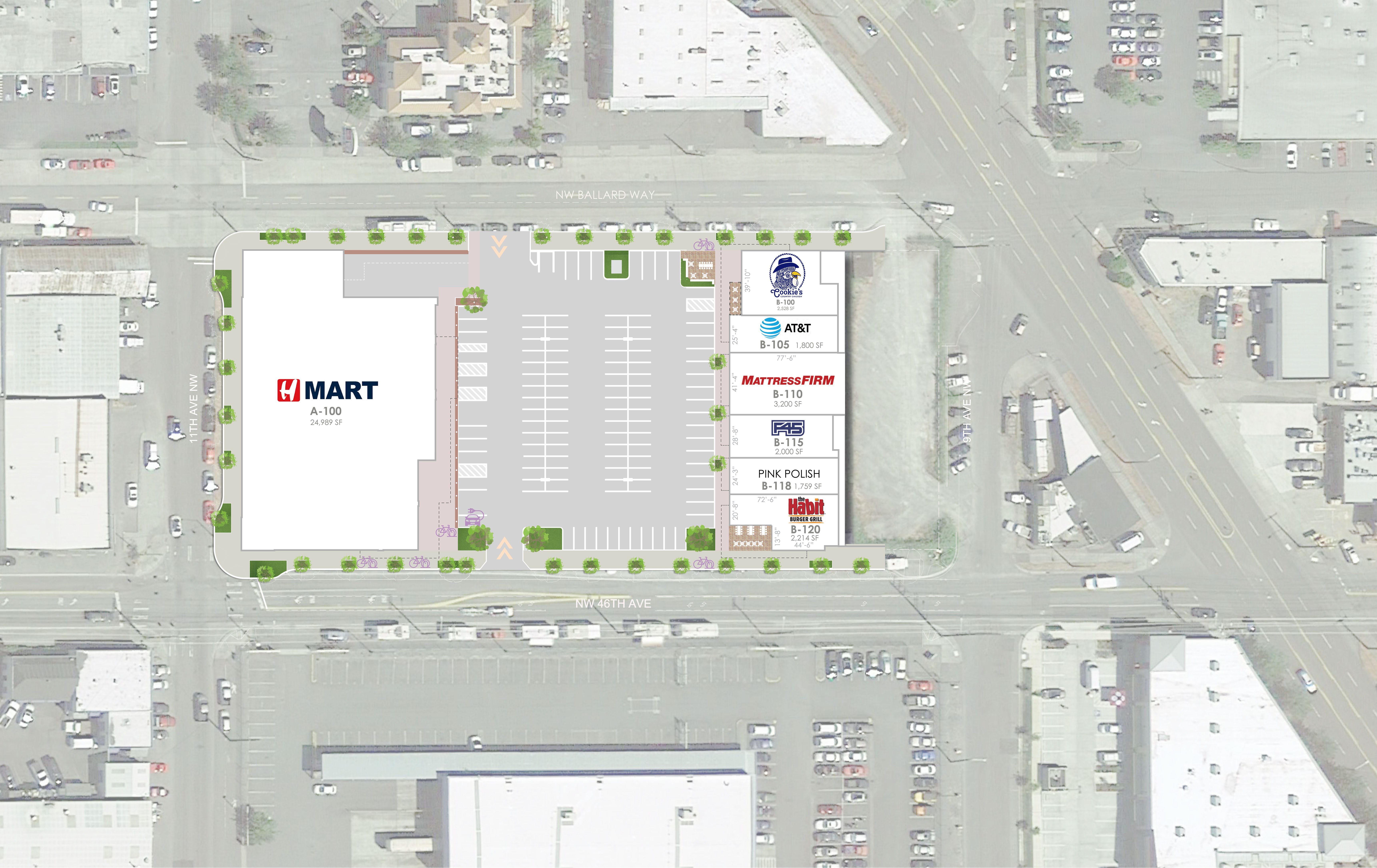 The Terminal at Ballard property map